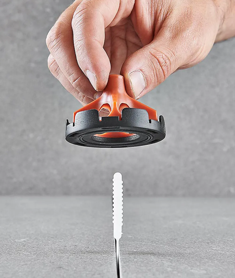 Raimondi Outils Du Carreleur<100 Bases croisillons autonivelants RLS VIS 1,5 mm (3-15 mm)