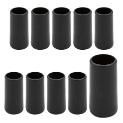 Zurfluh-Feller 10 Butées d'Arrêt, Anthracite, Longueur 40 mm, pour Volet Roulant Motorisé ou Manuel- Volet Battant
