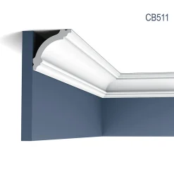 Orac Decor 1 carton complet 2 Corniches Moulures Cimaises CB511N BASIXX- Moulure Et Rosace De Plafond