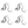 Tirard 4 Collier plat, Blanc, Composite, pour Espagnolette de Volet Battant- Volet Battant