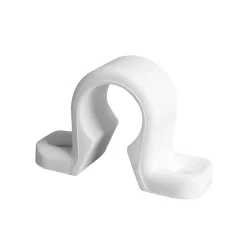 Tirard 4 Collier plat, Blanc, Composite, pour Espagnolette de Volet Battant- Volet Battant