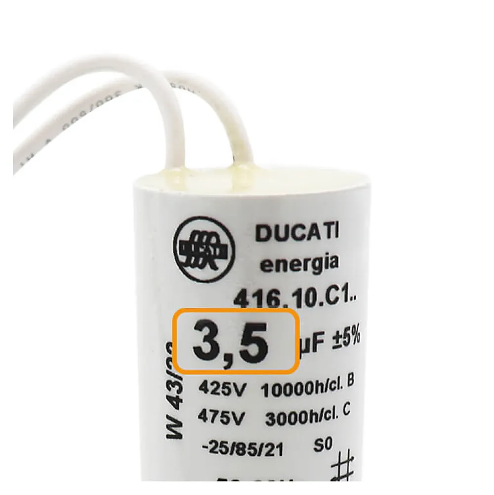 Ducati Volet Roulant<4 condensateurs, 3,5 uF, Connecteurs, Moteur de Volet roulant Bubendorff