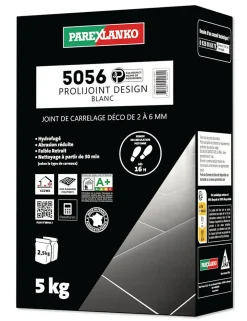 Parexlanko Joint Carrelage Sol<5056 design blanc 5 kg