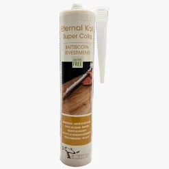 Eternal Parquet Colle Parquet<12 flacons de 310gr ETERNAL KOLL Super colle pour plinthes, panneaux acoustiques et PVC SANS SOLVANTS