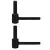 Tirard 2 Gonds à  Scellement Chimique, Noir, Longueur 130 mm, Diamètre 14, Acier, pour Volet Battant- Volet Battant