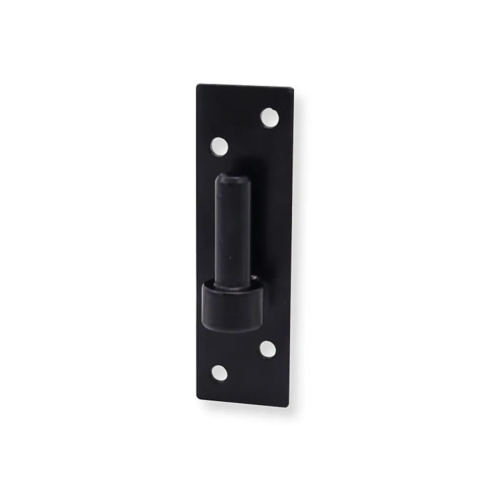 Tirard 4 Gonds sur platine, Noir, Diamètre 14 mm, Acier, pour Volet Battant Bois ou PVC- Volet Battant