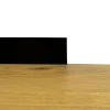 Eternal Parquet Plinthe Bois|Plinthe Bois<100 ml de plinthe carrée en fibre de bois compacte 80 x 15 noir (noir total)