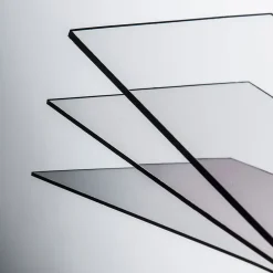 Dhaze 5 PLAQUES POLYSTYRENE TRANSPARENT 8MM 50X100CM- Plateau En Verre