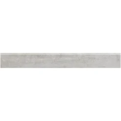 2 Plinthes carrelage effet béton gris L.60 x l.7,5cm x ép.7,4 mm, Upper- Plinthe Pour Carrelage Sol