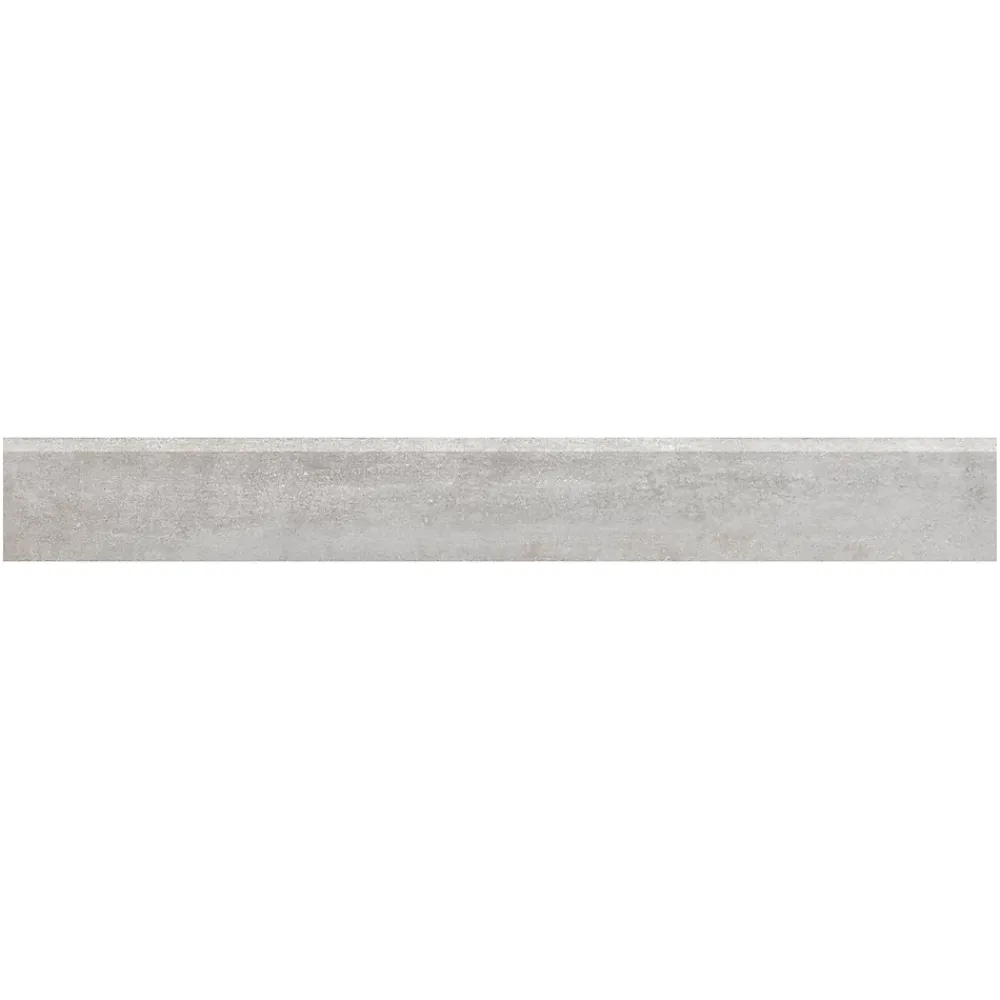 2 Plinthes carrelage effet béton gris L.60 x l.7,5cm x ép.7,4 mm, Upper- Plinthe Pour Carrelage Sol