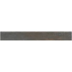 2 Plinthes carrelage effet béton marron cuivré L.60 x l.7,5cm x ép.7,4 mm, Upper- Plinthe Pour Carrelage Sol
