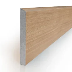 2 Plinthes effet bois texturé l.7,3 x L.90 cm x ép.9 mm, Versailles- Plinthe Pour Carrelage Sol