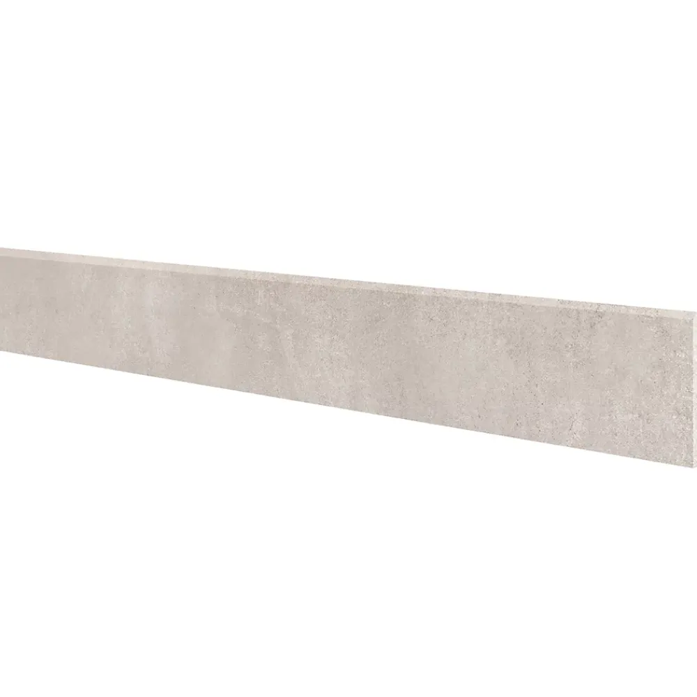 2 Plinthes effet béton 7,5x 60 cm switch Tortora- Plinthe Pour Carrelage Sol