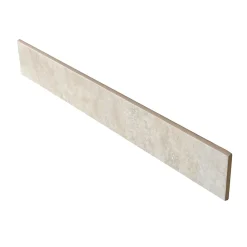 Alaplana Plinthe Pour Carrelage Sol<5 Plinthes en porcelaine effet béton gris mat L.60 x l.7,5 cm x ép.8,5 mm, Nor