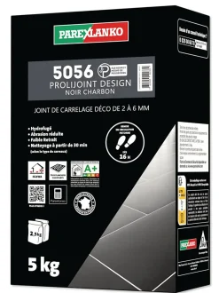 Parexlanko Joint Carrelage Sol<5056 prolijoint design noir charbon 5kg