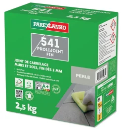 Parexlanko 541 PROLIJOINT FIN 2.5KG PERLE- Joint Carrelage Sol