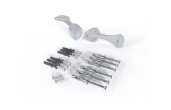 Alumin'home 2 supports de fixation pour main courante- Accessoire D'Escalier