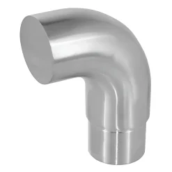 MySystem Accessoire D'Escalier<2 x Embout crosse pour tube diam. 42,4 x 2 mm - Inox 304