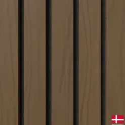 Nordic Acoustics Panneau Tasseau Bois<2 x Panneaux acoustiques decoratifs muraux LUX en noyer classique 240x30 cm