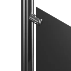 MySystem 2 x Pince à tôle Ep 1,5 à 4 mm - pour Tube diam. 42,4 mm - Inox 304- Garde-Corps, Balustrade
