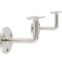 MySystem 2 x Support mural fixe - Main courante diam. 42,4 mm - Platine 3 trous fraisés - Inox 316- Accessoire D'Escalier