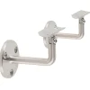 MySystem Accessoire D'Escalier<2 x Support mural orientable - Main courante diam. 42,4 mm - Platine 3 trous fraisés - Inox 304