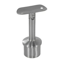 MySystem 2 x Support orientable main courante diam. 42,4 à coller sur tube diam. 42,4 x 2 mm - Inox 304- Accessoire D'Escalier