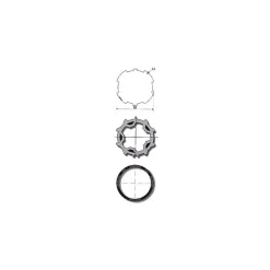 Somfy Volet Roulant<ADAPTATION ROUE + COURONNE ZF54 (D50)