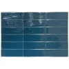 Lux Mosaic Altea Navy Blue Série Revêtement grès cérame premium 5x15 cm.- Carrelage Mural Uni|Carrelage Mural Pour Wc