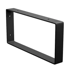 Amig - Support 3001 - 125 x 260 x 30 mm - Acier - Noir mat- Accessoire D'Escalier