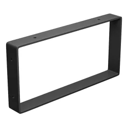 Amig - Support 3001 - 125 x 260 x 30 mm - Acier - Noir mat- Accessoire D'Escalier