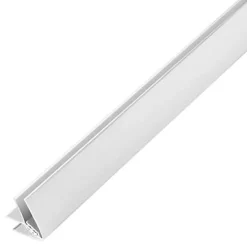 Lambris Mural<Angle interne/externe L.2,60m en PVC blanc Grosfillex
