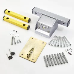 GoodHome Antivol pour porte de garage- Accessoire Pour Porte De Garage
