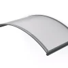 Arctom Auvent Et Marquise<Auvent ARC 160x90, couleur anthracite RAL7016, plaque incolore