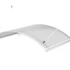 Arctom Auvent CA102 160x90couleur blanc RAL9016, plaque incolore- Auvent Et Marquise