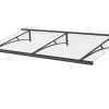 Arctom Auvent Et Marquise<Auvent Kamios 197x83,5, couleur anthracite RAL7016, plaque incolore PMMA