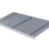 Arctom Auvent Et Marquise<Auvent Karmel 197x83,5 couleur blanc RAL9016, plaque anthracite