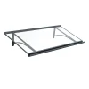 Arctom Auvent Et Marquise<Auvent Saba 120x54, couleur anthracite RAL7016, plaque incolore PMMA