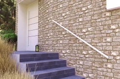 Alumin'home Accessoire D'Escalier<Articulation pour main courante aluminium blanc