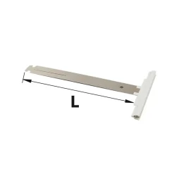 Afbat - Tb Industrie Sas Attache tablier souple pour volet roulant L.150mm- 3 pièces- Accesoire Pour Volet