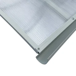 Starkedach Auvent Et Marquise<Auvent à cadre en aluminium Straight T-160 7035 avec revêtement en polycarbonate