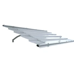 Starkedach Auvent Et Marquise<Auvent à cadre en aluminium DIAMONDS Straight T-150 7035 avec revêtement monolithique en polycarbonate