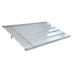 Starkedach Auvent Et Marquise<Auvent à cadre en aluminium DIAMONDS Straight T-150 7035 avec revêtement monolithique en polycarbonate
