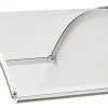 Geom Auvent alu et polycarbonate Basic blanc 140 x 90 cm- Auvent Et Marquise