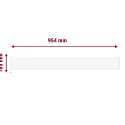 Telco Home Automation Auvent Et Marquise<Auvent Bioclimatique Fixe LANITRA (Blanc brillant - 1.50 x 0.954 m)