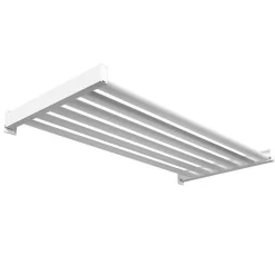 Telco Home Automation Auvent Et Marquise<Auvent Bioclimatique Fixe LANITRA (Blanc brillant - 2.00 x 0.954 m)
