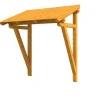 Skan Holz Auvent Et Marquise<Auvent bois Paderborn 2, 242x156cm, épicéa, traitement coloré chêne clair