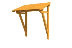 Skan Holz Auvent Et Marquise<Auvent bois Paderborn 2, 242x156cm, épicéa, traitement coloré chêne clair