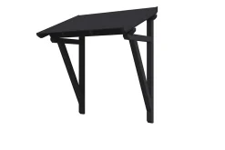 Skan Holz Auvent bois Paderborn 2, 242x156cm, épicéa, traitement coloré anthracite- Auvent Et Marquise