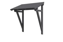 Skan Holz Auvent bois Paderborn 2, 242x156cm, épicéa, traitement coloré gris ardoise- Auvent Et Marquise
